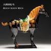 Envío Gratis Caballo Tang Sancai Caballo de Cerámica Adornos de Caballo Seis Caballos Decoración para el Hogar Sala de Estar Artesanía Regalo Adornos para Gabinete de Vino Pasillo