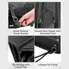 Encosto de Motocicleta Bolsa Lateral para Selim Bolsa para Banco Traseiro de Patinete Elétrico Bolsa Lateral para Motocicleta Bolsa Lateral Impermeável Personalizada Bolsa de Baú Traseiro Personalizada