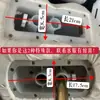 Modelo Conector Inferior Hebilla Accesorios Atrezzo de Ropa Maniquí Envoltura Corporal Maniquí de Plástico Conector de Tubería 2.2