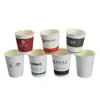 Festival de Primavera Nuevo Vaso de Papel Desechable Venta al por Mayor Hogar Celebración de Boda Patrón Rojo Vaso de Papel Desechable Engrosado Personalización