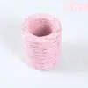 Corda de Papel Colorida com Arame de Ferro para Aula de Artesanato Estudantil Tecelagem Rattan de Papel Materiais Manuais para Fazer Cestas de Flores e Vasos