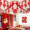 Xi Zi La Hua Disposición de Sala de Bodas Traje Decoración de Techo de Sala de Estar para Casa Nueva Hombre Mujer Dormitorio de Bodas Habitación