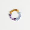 Venta Caliente Transfronteriza Pulsera de Cristal Natural de 12 Constelaciones Colgante de Piedra de Doce Estrellas Citrino Ágata Roja para Hombres y Mujeres