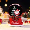 Bola de Cristal de Deseos Navideños, Adorno de Vidrio con Escena de Nieve Soñadora, Atmósfera Festiva, Decoración de Mesa, Tema Navideño