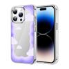 TPU+PC Adecuado para Funda de Teléfono Móvil Apple iPhone17Promax con Botones Pintados con Flores y Cubierta Protectora con Flores Pintadas