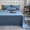Lençol de Cama Tencel com 60 Contagens Atacado 2026 Cor Sólida Lençol de Cama Individual Cama de Casal Nantong Roupa de Cama Coleção Primavera
