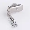Calcador de máquina de costura a pedal antigo 4 calcadores lado esquerdo e direito calcador de zíper invisível calcador de máquina de costura doméstica