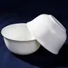 Fábrica de Guangzhou al por mayor transfronterizo restaurante hogar porcelana de hueso blanco puro tazón para sopa arroz tazón para salsas de 4.5 pulgadas