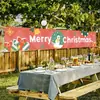Banderas Navideñas Transfronterizas, Banderines, Decoraciones para Eventos Festivos, Telas para Colgar de Fondo, Banderines Coloridos para Atmósfera Interior, Fábrica Personalizada