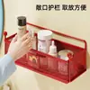 Estante de pared para baño Dopamine, montado en la pared, no requiere taladro, organizador de almacenamiento para lavabo, organizador para baño y cocina