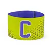 Braçadeiras Personalizadas para Adultos e Crianças, Estampa de Logo, Antiderrapante com Velcro, Braçadeiras de Capitão de Futebol, Feitas Sob Medida, Atacado