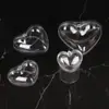 Origen y Suministro Caja de Dulces para Boda Corazón Transparente Caja de Azúcar Creativa en Forma de Corazón de Plástico Coreano Caja para Maquillaje en Polvo Caja de Embalaje de Almacenamiento