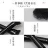 Pincel de Doble Extremo Transfronterizo, Pincel Multifuncional para Base, Pincel para Corrector, Pincel Angulado para Contorno, Pincel para Sombras de Ojos, Herramienta de Belleza Conveniente