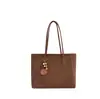 Bolsa Tote de Luxo para Compras Transfronteiriças 2026, Bolsa de Ombro com Padrão Trançado de Grande Capacidade, Bolsa Feminina Estilo Coreano