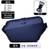 Bolsa de moda 2025 primavera nova bolsa de ombro masculina bolsa transversal bolsa de cintura masculina filme de couro texturizado bolsa de peito atacado