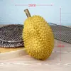 Modelo de Almohada Dorada de Durian Fruta Plástica Falsa Decoración de Exhibición de Tienda de Durian Adorno Colgante Atrezo para Fotografía