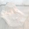 7A Ropa Interior Bacteriostática de Verano Delgada para Niña Sexy Transpirable Malla Burbuja Lazo Calzones Femeninos Encaje Flor