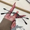 Novos Óculos Fotocromáticos Anti Luz Azul Moda Estilo Coreano Tendência Pura Desejo Óculos Sem Aro para Mulheres Óculos Fotocromáticos Sem Grau