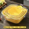 Cesta Drenante de Camada Dupla para Lavar Legumes, Utensílio de Cozinha Doméstico, Cesta Multifuncional para Lavar Vegetais, Bacia para Lavar Frutas e Legumes