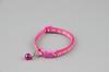 Collar con Parche para Mascotas para Perros y Gatos, Huella de Pata Única, Cascabel, Hebilla de Gato, Popular Nylon Gatito Modelo Nuevo