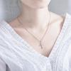 Colgante de Cruz de Wanying Jewelry para Mujer Plata Esterlina S925 Fabricante de Accesorios Transfronterizos Europeos y Americanos Venta al por Mayor Plata S925 Circonita