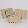 Caixa de Almoço Descartável de Polpa de Cana-de-Açúcar Caixa de Embalagem Biodegradável para Levar Caixa de Almoço de Polpa de Papel Tigela para Hambúrguer Salada