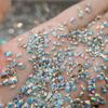 Nuevos Accesorios para Uñas de Arte con Zircón de Borde Invertido Blanco Estrella Mini Diamante Mágico 5A DIY Uñas Postizas Decoración Pequeña Venta al Mayoreo