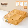 BNBSSimples cesta de armazenamento multiuso, organizador de guarda-roupa, cesta organizadora de mesa para itens diversos domésticos e lanches