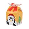 Caixa de Doces de Natal, Caixa de Presente de Natal, Caixa Borboleta, Caixa de Doces de Casamento, Caixa Quadrada com Fundo de Maçã, Caixa de Doces de Casamento