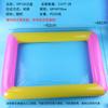 Mesa de arena inflable al por mayor de PVC, suministro directo de fábrica para niños, juguetes de playa rectangulares, mesa de arena inflable para piscina pequeña