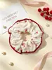 Scrunchies artísticos estilo fada para mulheres, cor de doce, scrunchies grandes, suprimentos de joalheria, atacado em estoque