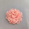 Novo Gaze Flor de Chiffon com Borda Queimada 20 Cores Organza Rosa Acessórios para Roupas Acessórios de Broche Joias DIY Atacado