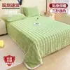 Sábana de Peluche de Conejo Pieza Única Invierno Forro Polar Engrosado Terciopelo de Leche Coral Fleece Sábana Individual para Dormitorio Manta de Peluche Nueva