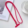 Cordão para Celular de Cor Sólida Pendurado no Pescoço Transversal Corda de Nylon de Dupla Utilização Forte e Durável Alça de Ombro Ajustável Portátil para Exterior Lote