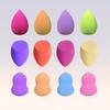 Nuevo Huevo de Belleza de Salmón, Súper Suave, Húmedo y Seco, Huevo para Maquillaje en Polvo No Fácil de Comer, Huevo para Maquillaje al por Mayor