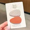 Flequillo de Lunares para Niñas Pinza Bb Estilo Coreano Dulce Versátil Pasador para Niñas Ovalado Color Caramelo Pinza Lateral para el Cabello Accesorio para el Cabello