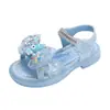 Zapatos de Playa de Dibujos Animados para Niña 2025 Verano Nuevas Sandalias de Pedrería Estilo Coreano Sandalias de Princesa de Suela Suave para Niños