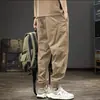 Pantalones Casuales Finos de Seda de Hielo para Hombre de Verano, Corte Holgado, Pantalones Deportivos Cropped Elegantes de Secado Rápido, Pantalones Jogger para Hombre de Marca de Moda
