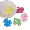 Clips para el pelo de niños con forma de hueso de colores accesorios para el pelo de guardería pasadores para el pelo lindos pasadores de dibujos animados mini accesorios para el pelo de metal pintado