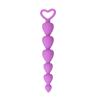 Plug Anal em Forma de Coração Silicone Vestível Estimulação Ponto G Plug Anal Brinquedo Sexual Alternativo para Adultos