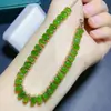 Pulsera de jaspe de jade Hetian natural translúcida alto hielo fluorescente plata S925 incrustación Seiko 4*6 mm salida de fábrica