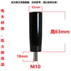 Manípulo Fenólico Baquelite Máquina de moagem Máquina EDM Alça rotativa redonda Manípulo de manivela Furo passante Manípulo de manivela manual