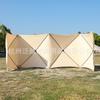 Pantalla Cortavientos Plegable Estilo Camping al Aire Libre Pantalla a Prueba de Viento Estilo Camping Picnic Tela de Algodón Pantalla Cortavientos Muro Cortavientos