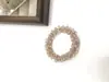 Diadema de Cristal de Colores Brillantes y Lujosos con Cuentas, Cuerda de Goma para Cola de Caballo de Moda