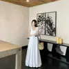 Vestido Colete Floral Tridimensional Resistente Estilo Férias 2026 Primavera/Verão Novo Solto Casual Linha A Longo para Mulheres Tendência