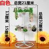 Escritorio Giratorio Multicapa Pequeño Colgante de Joyería Funda para Teléfono Banda para el Cabello Tapones para los Oídos Llavero Pulsera Collar Exhibición Velas Colgantes Excelente