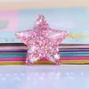 Pó glitter estrela de cinco pontas cola creme acessórios material DIY feito à mão cola gota capa de celular estrela desenho animado acessórios de resina