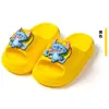Lindas Pantuflas Infantiles de Dibujos Animados de Dinosaurios Eva Suaves Personales para Interiores del Hogar Suela Suave Antideslizantes Pantuflas Infantiles Venta al por Mayor