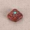 Fornecimento de Acessórios de Sândalo Vermelho Turquesa Nuvem Traseira Diamante Estrela Lua Bodhi Pau-Rosa Brinquedo Pulseira Pulseira DIY Joias