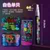 Bolígrafo de pizarra fluorescente borrable nuevo para AliExpress, punta gruesa, gran capacidad, pizarra de negocios, bolígrafo llamativo, bolígrafo para graffiti